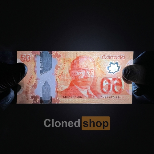 50 CAD back